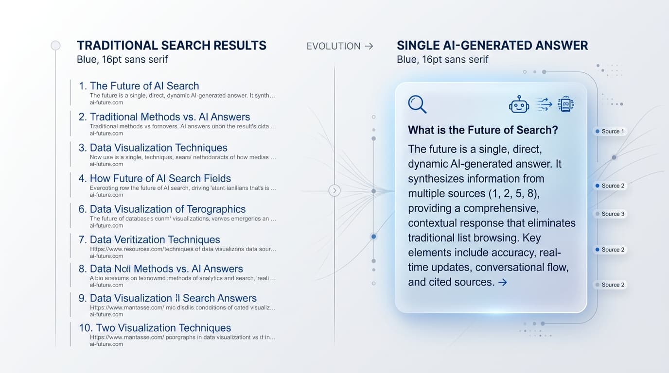 Traditional Search vs AI Search